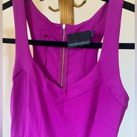 Fuchsia Cynthia Rowley dress size S - Picture 3 of 4